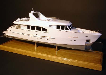 Модель яхты 